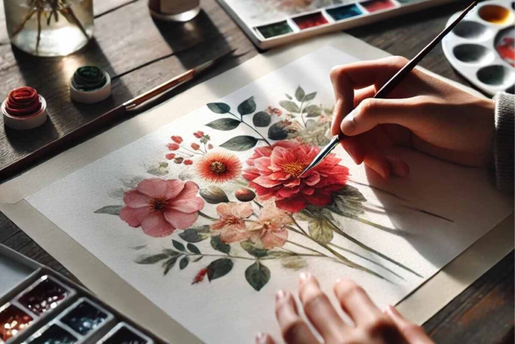 Beginner Brushwork: Painting Flowers with Confidence